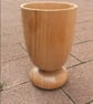 Large sycomore bowl-chalice-goblet-sconce pot - Image 1