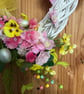 Heart Easter wicker wreath - Image 4