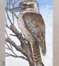 Kookaburra bird artwork, original drawing, wildlife artwork - Image 8