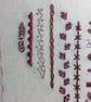 Folk heart hand embroidered card - Image 2
