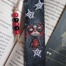 Cyber Wooden Bookmark 