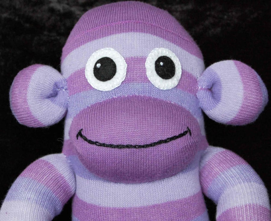Sock Monkey - Pansy