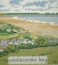 Woolacombe Bay in Devon cross stitch chart - Image 1