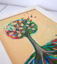 Original Landscape Painting, Tree Artwork, Autumn Art, Cottage Style - Image 4