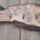 Unique Oak Burr Coat Hook