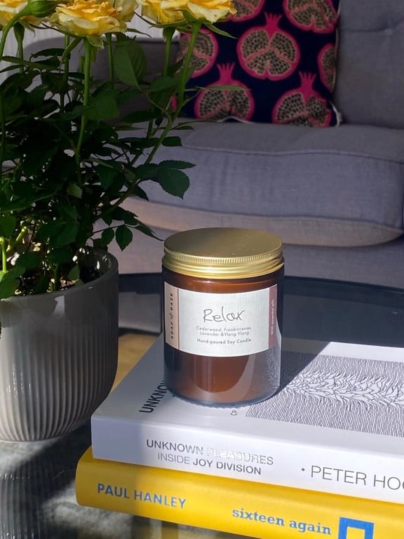 Relax Soy Wax Aromatherapy Candle