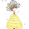 Honey - A5 giclee print