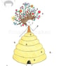 Honey - A5 giclee print - Image 1