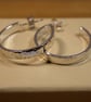 Sterling Silver Wide Hoops - Image 6
