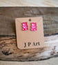 Pink Gummi Bear Earrings