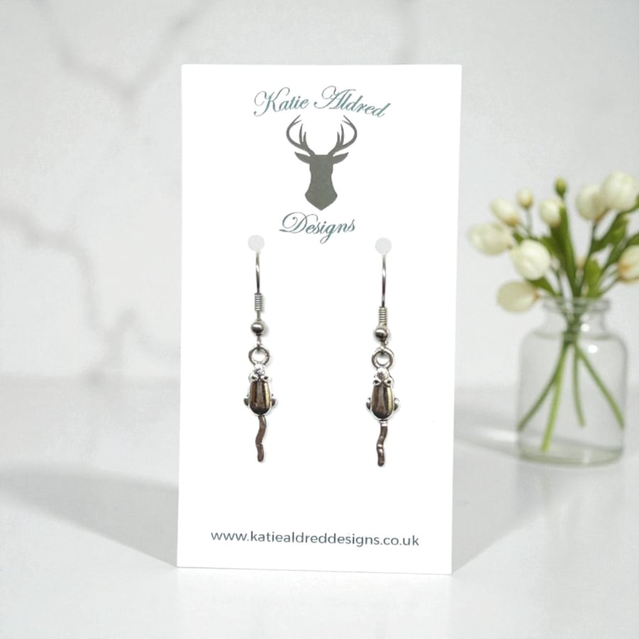 Image of Charm Earrings - Mouse