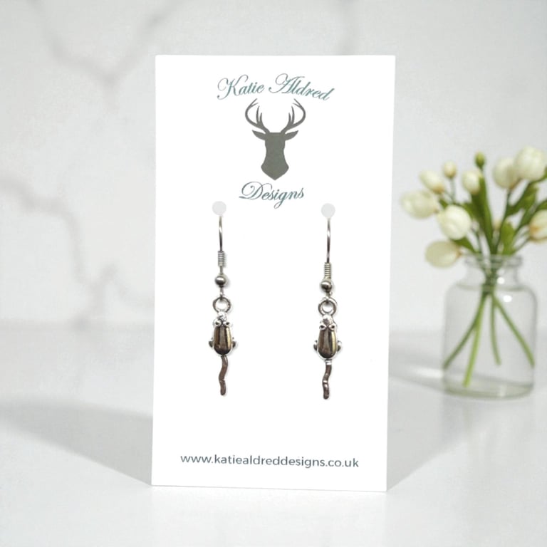 Charm Earrings - Mouse