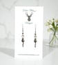 Charm Earrings - Mouse