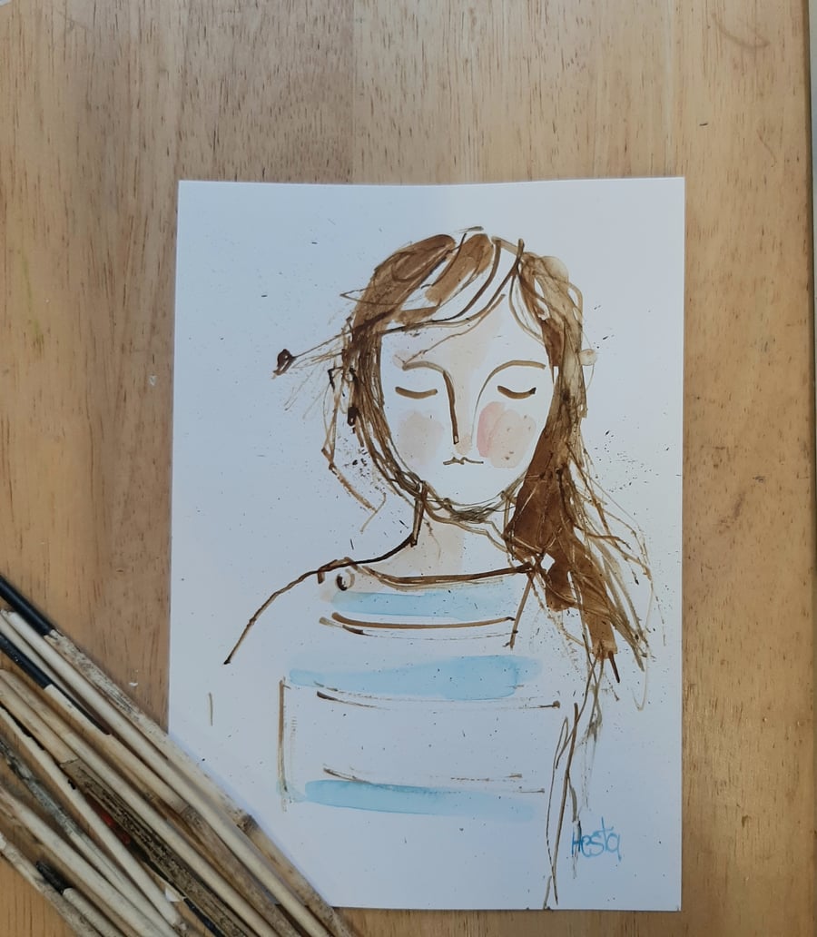 Original ink drawing on paper