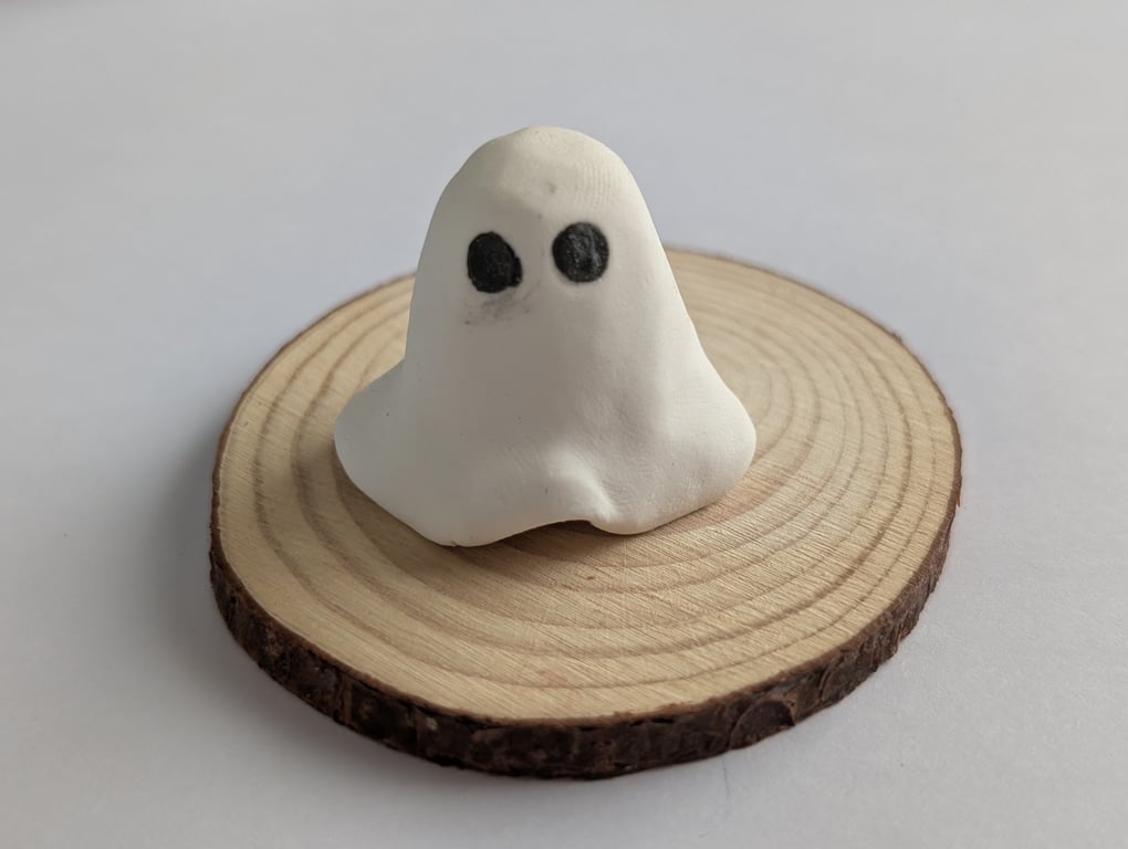 Little Hand Made Ceramic Ghost 
