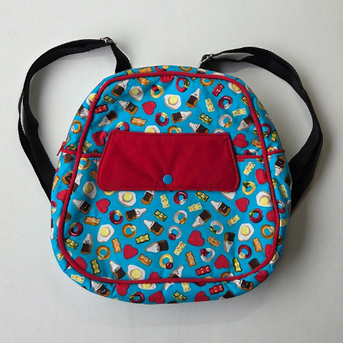 Perfectly Imperfect jelly sweet print small backpack