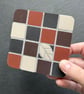 Coaster Set - Two Mosaic Chequerboard Coasters - Image 5