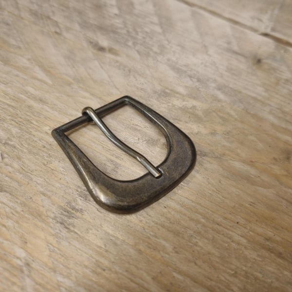 30mm Brass Tone Belt Buckle