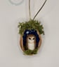 Moonlit Owl - Hanging Decoration