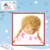 Rosie Robertson -  a handcrafted Mulberry Green doll