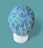Crocheted Post and V’s Beanie Hat - Image 2
