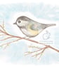 Little Bird - Blank Card - Image 1