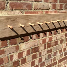 Shaker Peg Coat Rack Laminated Birch Wood Ply