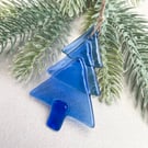 Little Blue Christmas Tree - tall