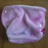 OBV Silkies Nappy - small - pink and purple