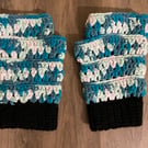 Handmade Crochet Fingerless Gloves