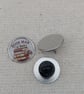 Book Man - Book Lover Themed Pin - Large Resin Topped Pin Badge - Image 2