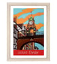 Chester Eastgate travel poster print by Susie West - Image 3