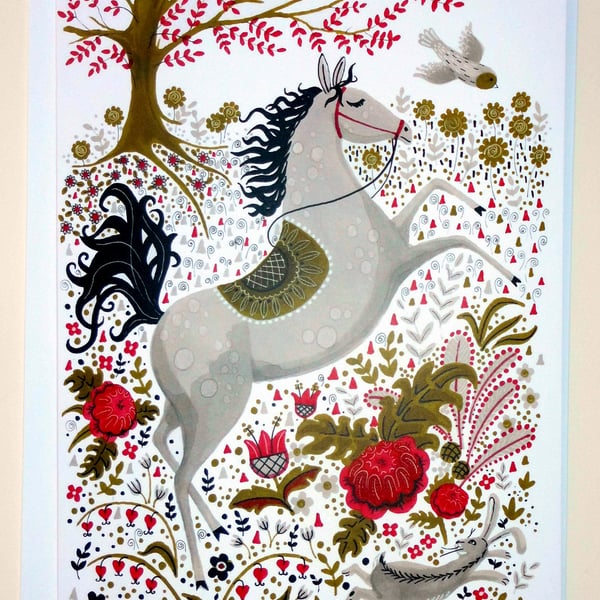 Pack of 4 cards.- original illustrations