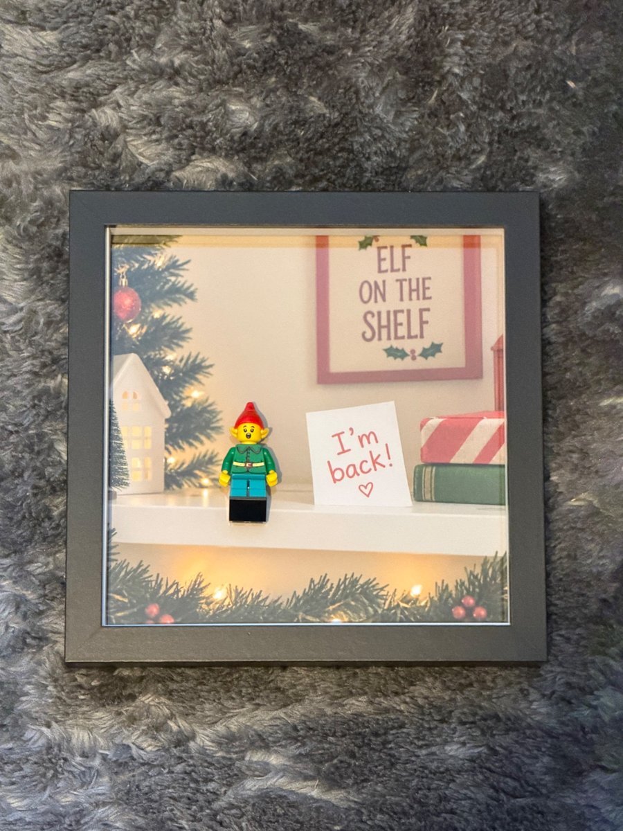 Elf On The Shelf Frame