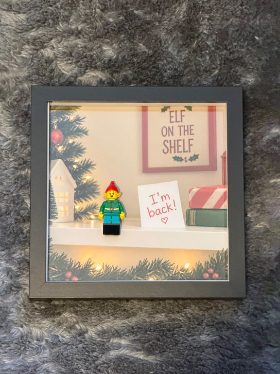 Elf On The Shelf Frame