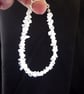 Add some sparkle with this beautiful handmade Gemstone Frost Bracelet - Image 5