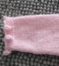16" Pink Baby Bobble Edged Cardigan - Image 2