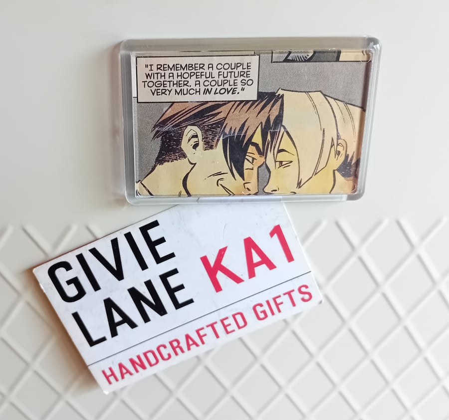 Comic Magnet - Couple In Love