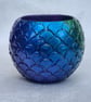 Small Mermaid Scale Pot - Planter -Jewellery - Image 3