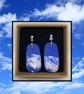 Summer sky lightweight clay earrings