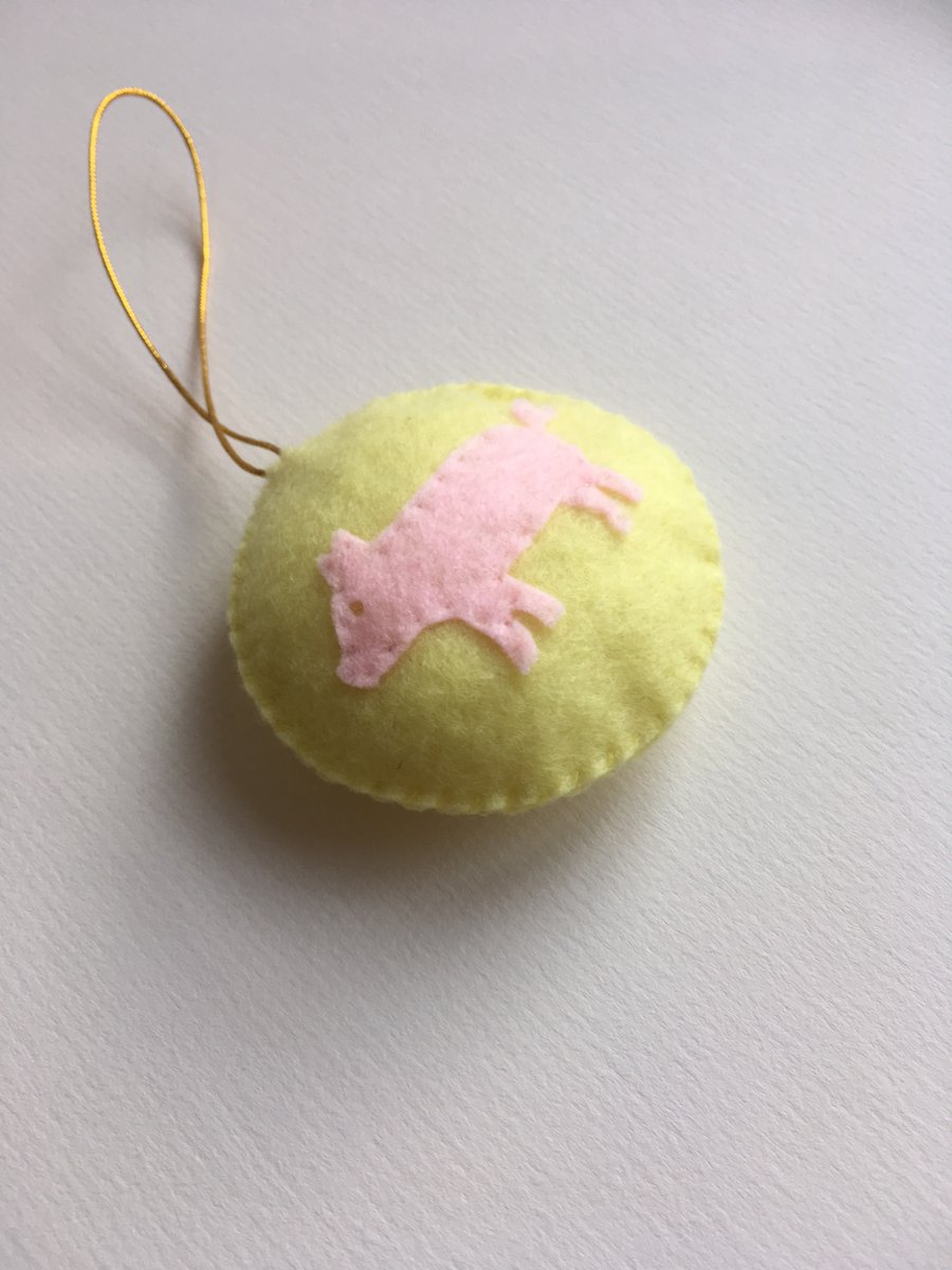 Pig Decoration, Easter, Spring, Tree decoration, Animals, Farm, Home decor