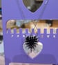 Black heart necklace