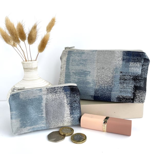 Beautiful Bundle - Purses with Blue Abstract Pattern