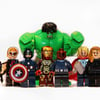 LEGO AVENGERS - 8 x 6 CUSTOM PORTRAIT PRINT