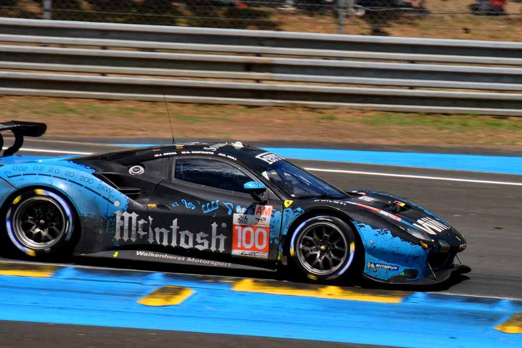 Ferrari 488 GTE EVO no100 24 Hours of Le Mans 2023 Photograph Print