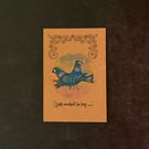 Postcard - I Just Wanted To Say
