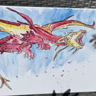 Grumpy Dragon (left)