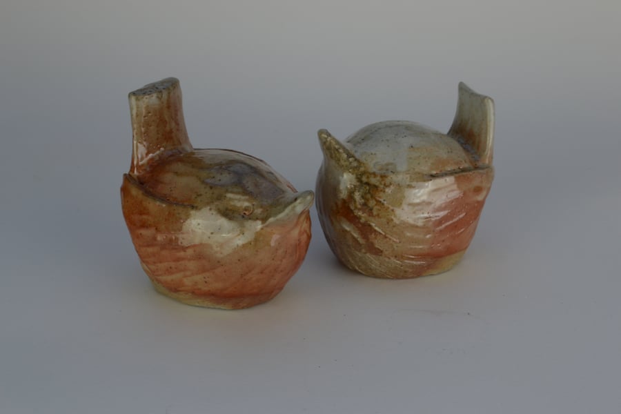 Wood fired ceramic  wren