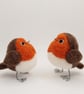 Round Robin - needle felted robin ornament - Image 6