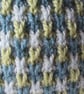 Tea cosie Tea cosy - green tweed with anemone flower - Image 4